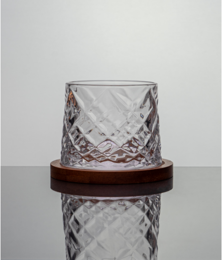 Boutique Viskia Glaso (220ml) - Diamanta faceta aro de 2