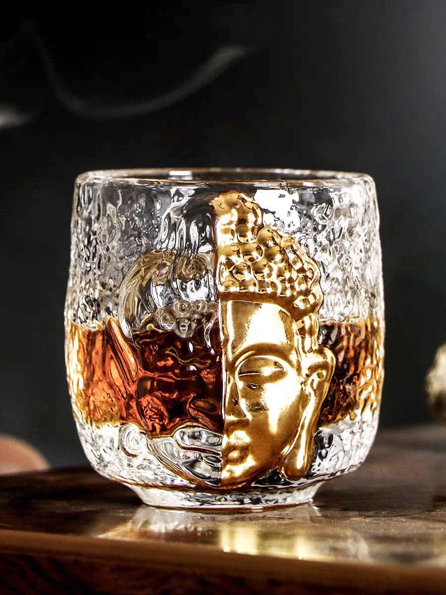 Buddha Whisky Glass