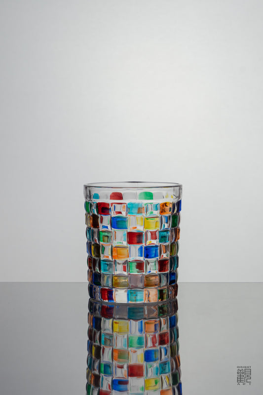 Multicolored Patchwork Tumbler 220ml