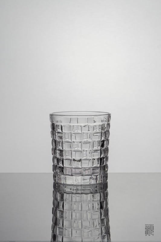 Clear Textured Tumbler 220ml