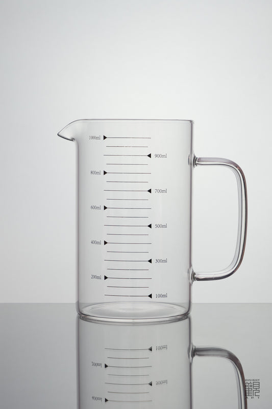 Clear Glass Measuring Jugs